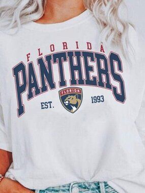 Florida Panthers Shirt Crewneck Florida Panthers Est 1993 Tshirt 253